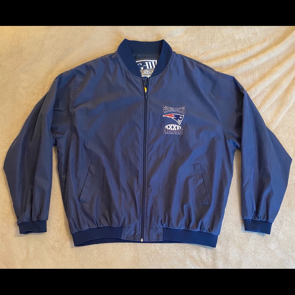 G3 Carl Banks New England Patriots zip up